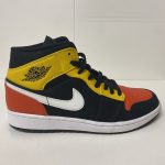 Air Jordan 1 amarillo orange (mid)