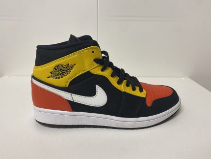 Air Jordan 1 amarillo orange (mid)