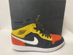 Air Jordan 1 amarillo orange (mid)